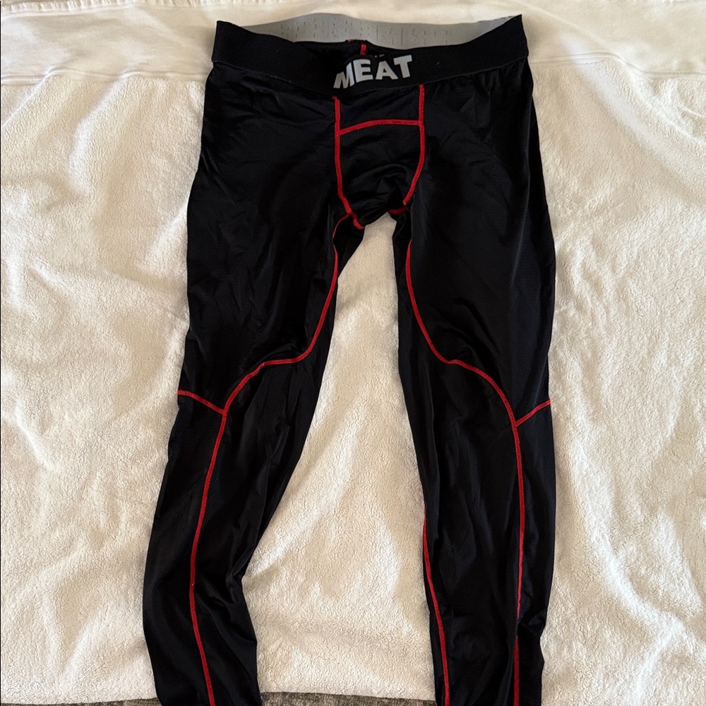 Men's Black Compression Leggings